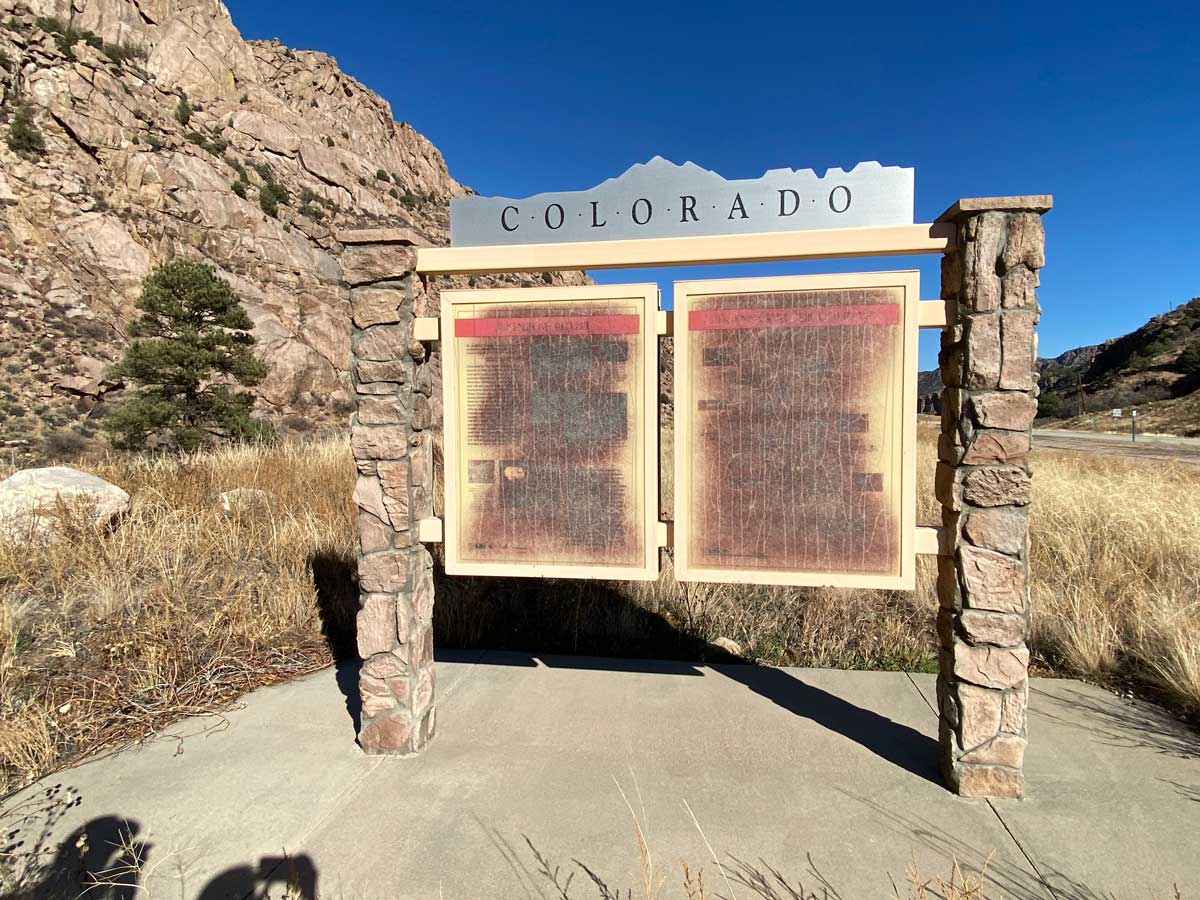 What Do The Historic Markers Look Like Colorado Sign Project